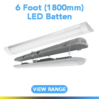 6 Foot LED Battens