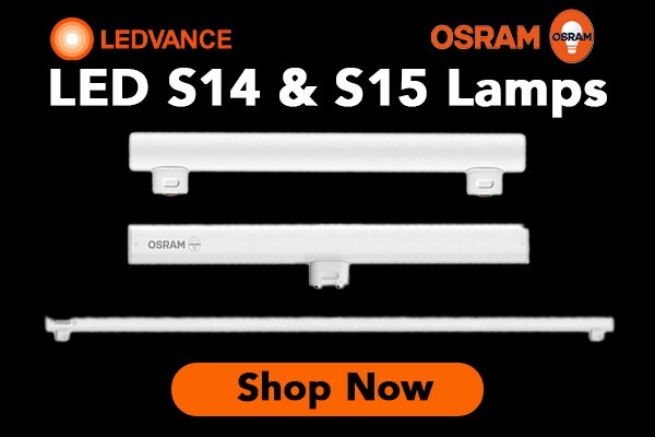Osram/Ledvance LED S14 and S15 Lamps