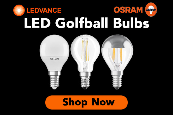 Osram/Ledvance LED Golf Ball Bulbs