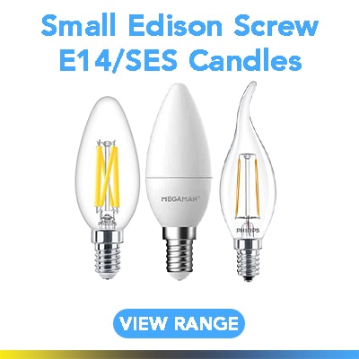 Small Edison Screw E14 LED Candle Bulb