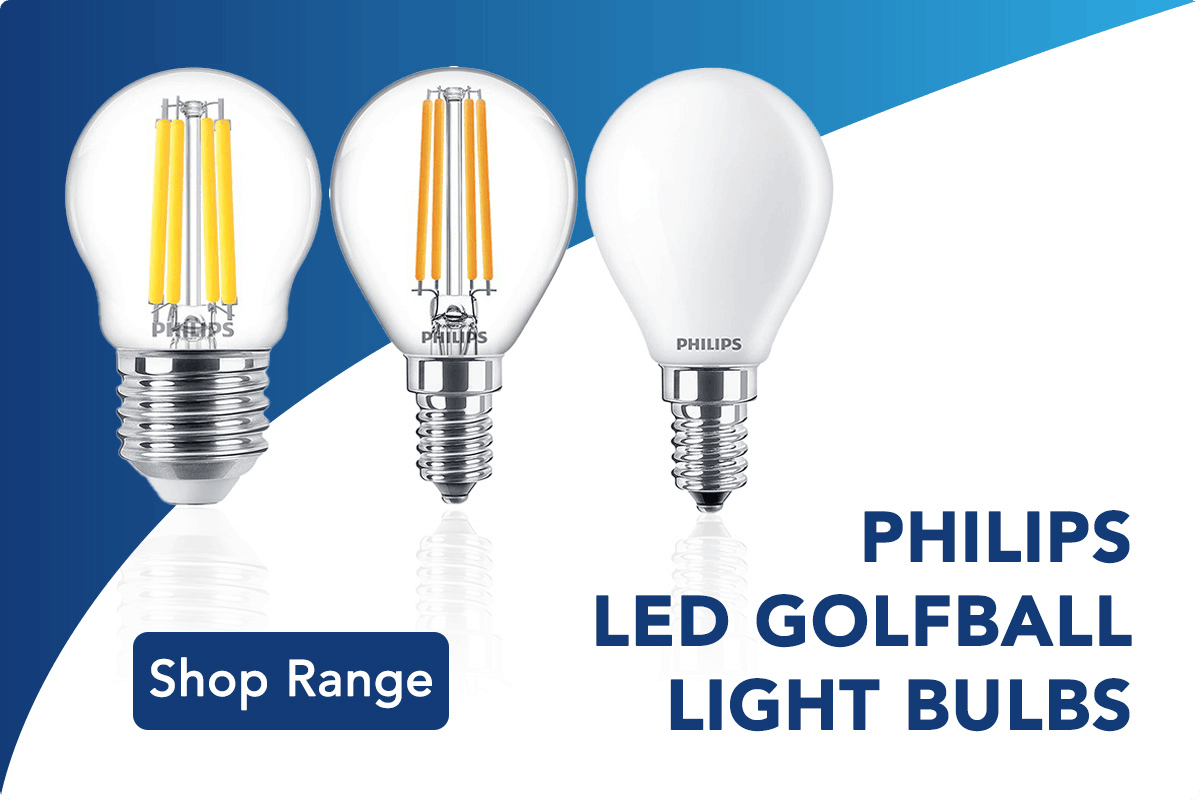 Philips LED Golf Ball Light Bulbs