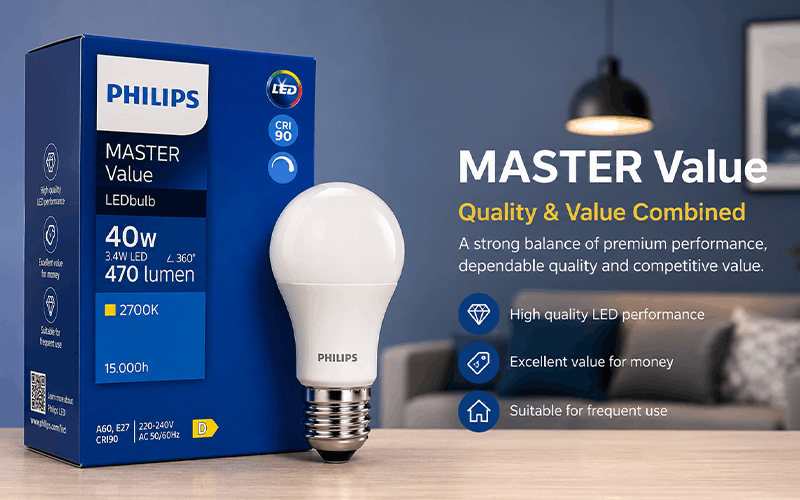 Philips MASTER Value LED lighting