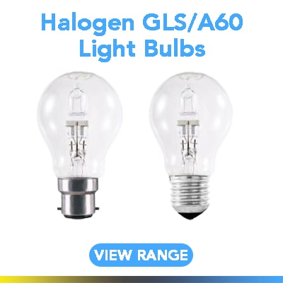 Halogen GLS/A60 Light Bulbs