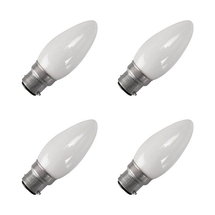 25W OPAL BC CANDLE 35MM - 4 PACK