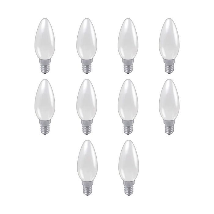 25W OPAL SES CANDLE 35MM 10 PACK