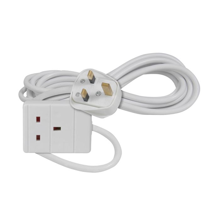 3 metre 1 gang extension lead