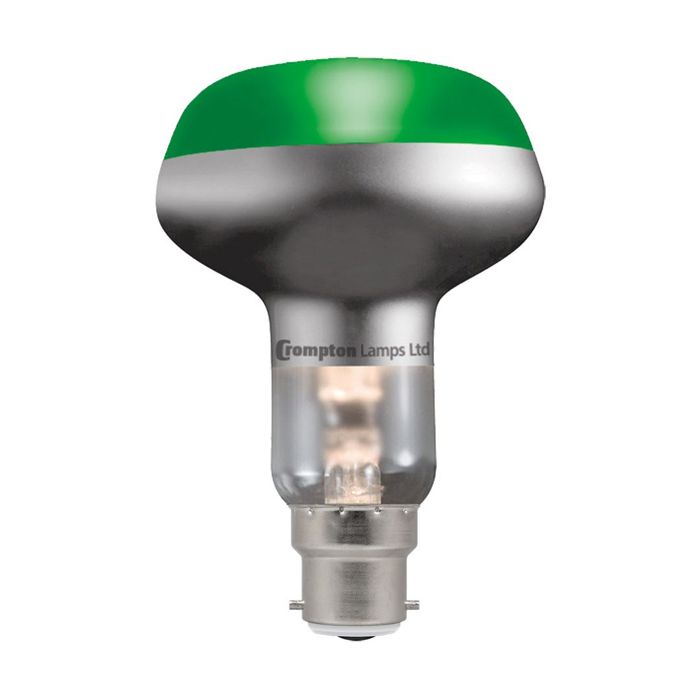 40W BC R64 Green Spot