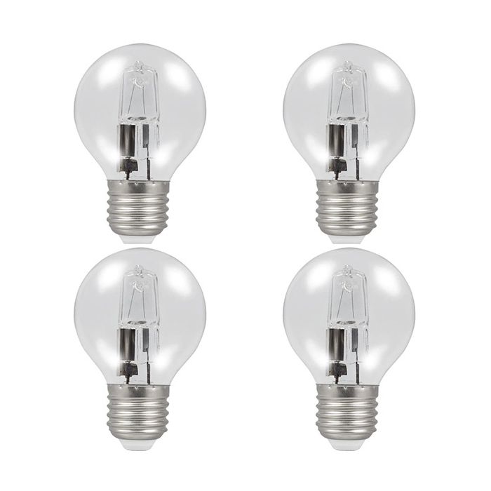42W E27 P45 Halogen Golf Ball - 4 PACK