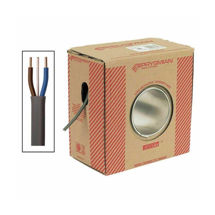 6242Y 2.5mm Light Grey x 100m Reel