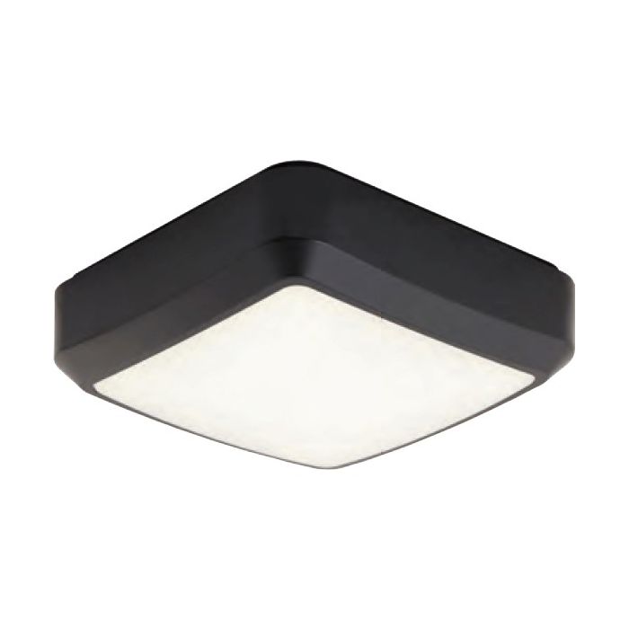 Ansell Astro CCT 2 Black 7-12W Microwave Sensor LED Bulkhead
