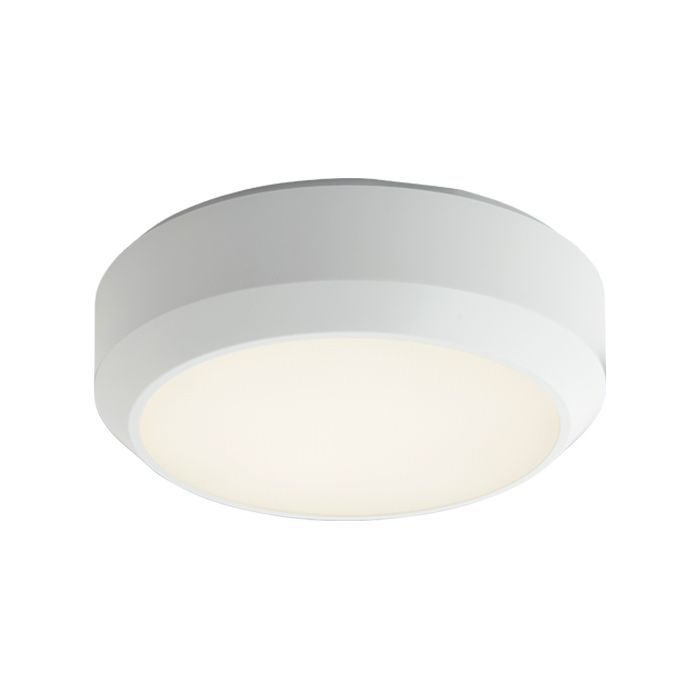 Ansell Delta CCT 1 White 4.5W-7W LED Bulkhead Photocell & Emergency