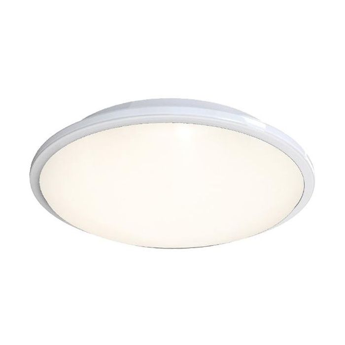 Ansell Eclipse White 10.5-23W MultiLED CCT Self-Test Emergency LED Bulkhead