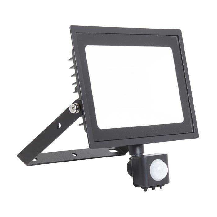 Ansell Eden LED Floodlight 30w Warm White - PIR
