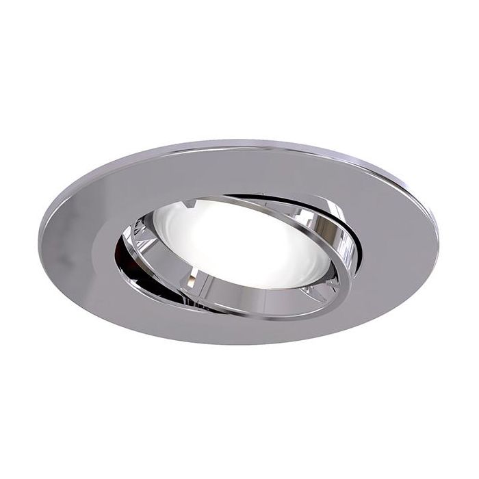 Ansell Edge GU10 Fire Rated Gimbal Chrome