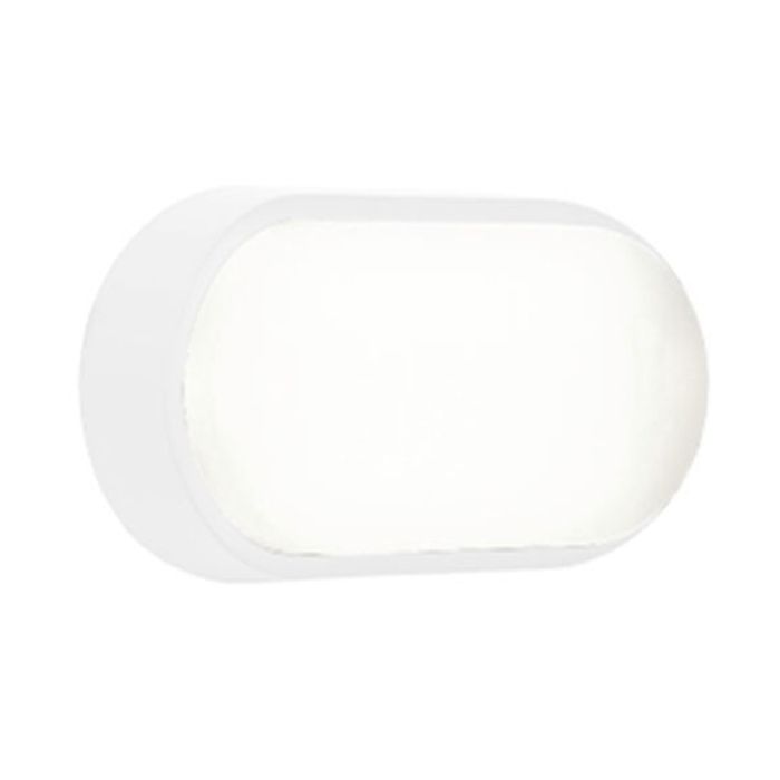 Ansell Helder 12.5W White LED Oval Bulkhead