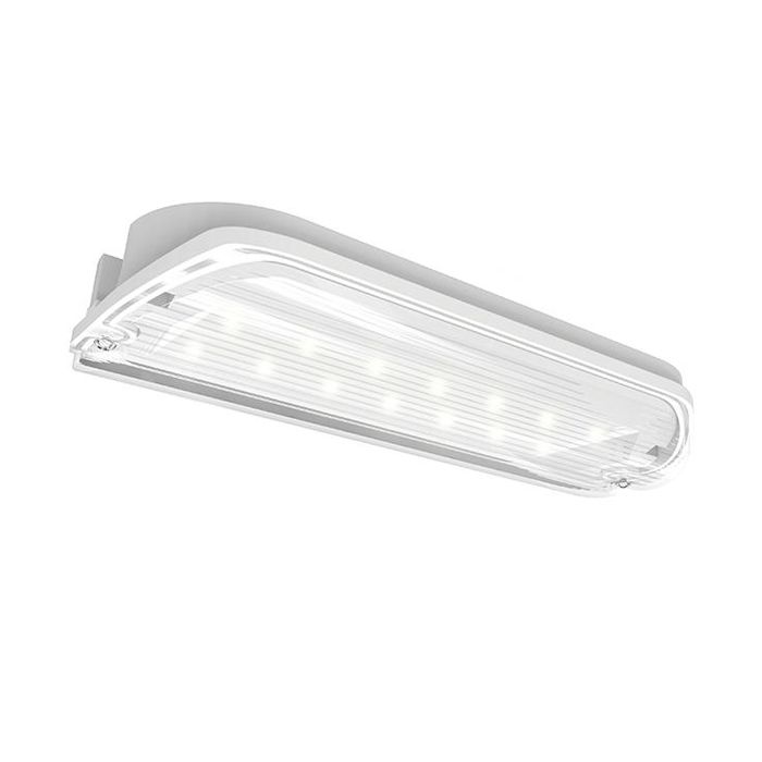 Ansell Kite LED Emergency Bulkhead White