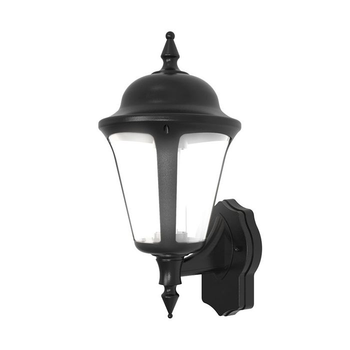 Ansell Latina LED Wall Lantern 8W Black
