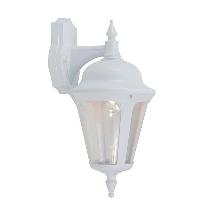 Ansell Latina Polycarbonate Wall Lantern 42W White