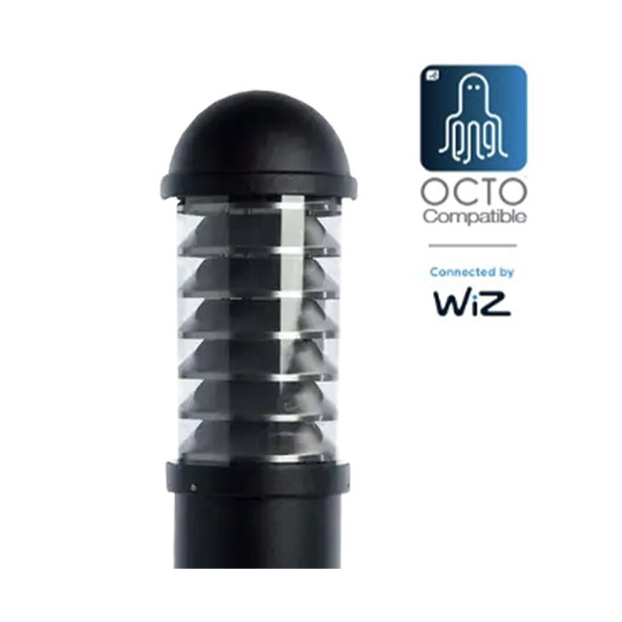 Ansell Libra 1000mm Black Bollard
