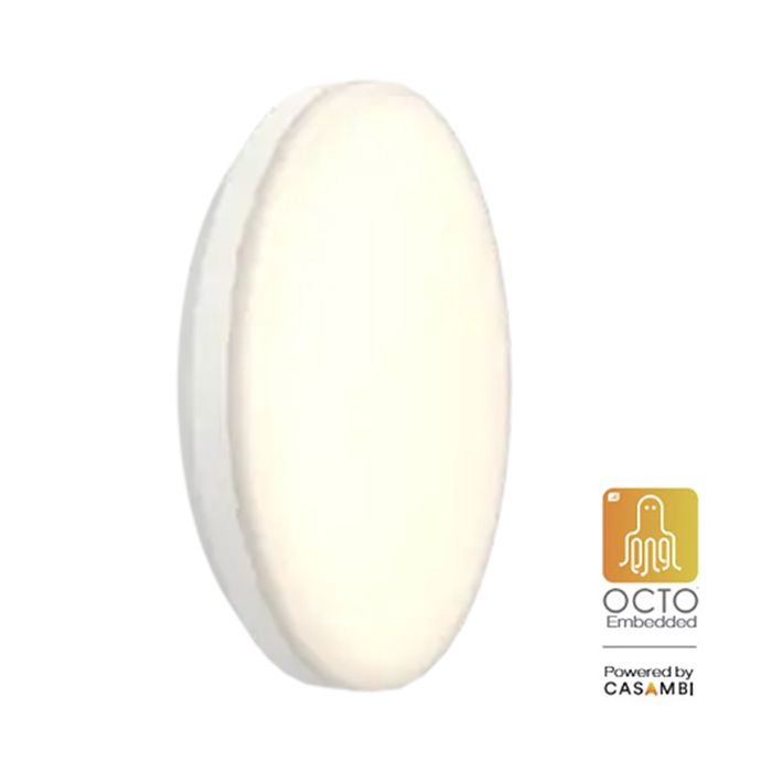 Ansell Mercurial 1 CCT Multi Wattage White OCTO Smart Bulkhead