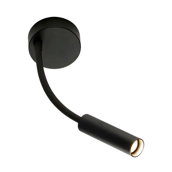 Ansell Swan Black Wall Spotlight