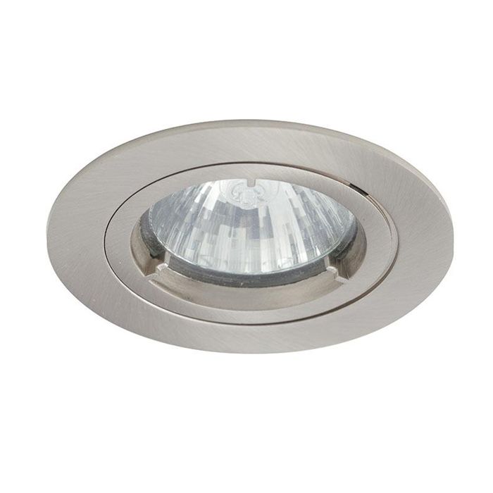Ansell Twistlock GU10 35W IP44 Die-Cast Downlight Chrome