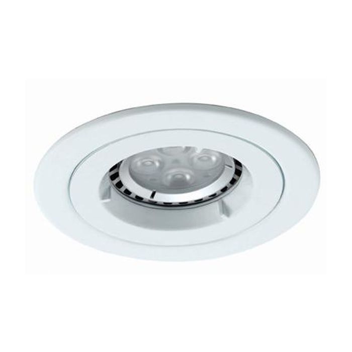Ansell Twistlock GU10 50W IP65 Downlight White