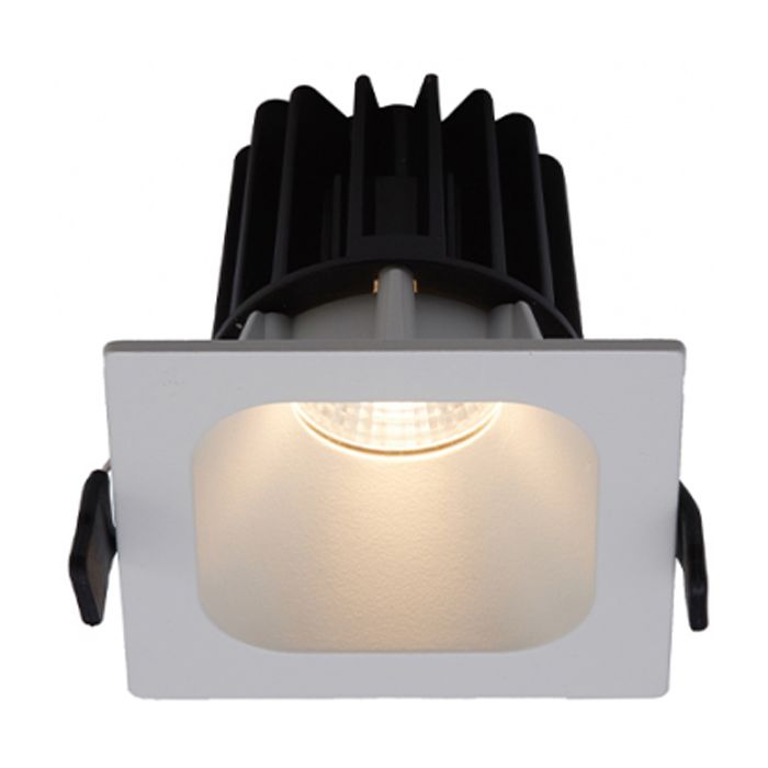 Ansell Unity 150 Square LED Downlight Cool White 41w White