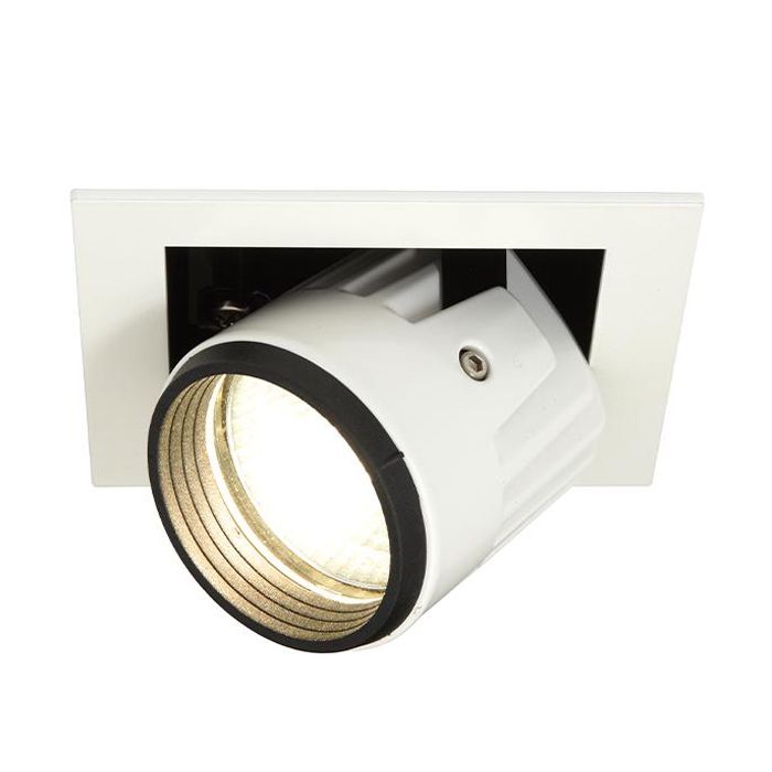 Ansell Unity Square Retractable LED Downlight 15w Cool White