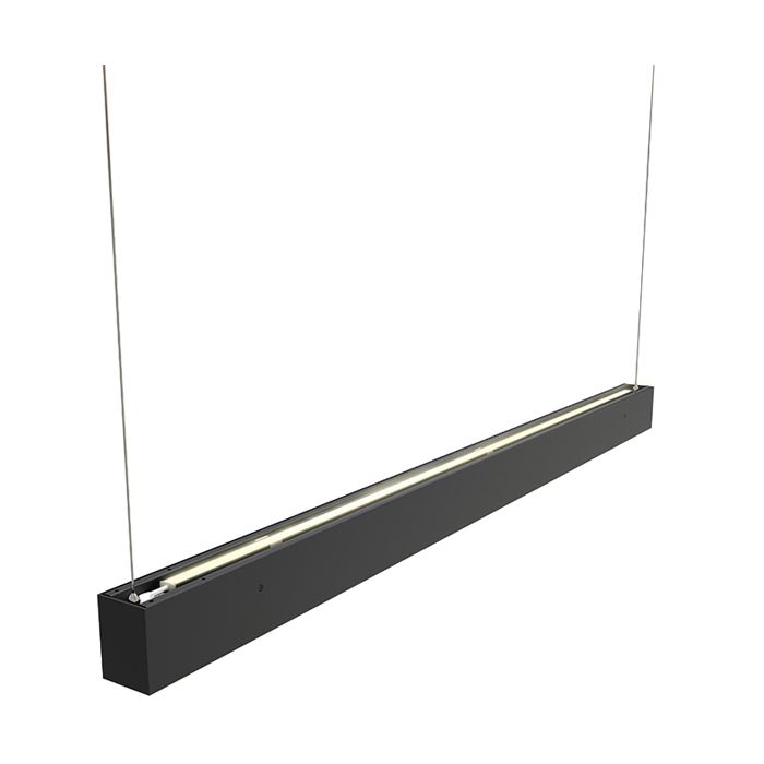 Ansell Vasco LED CCT Bi-Directional Suspended Linear 50w Warm/CoolWhite/Daylight Black