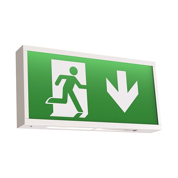 Ansell Watchman 3W LED Emergency Exit Sign Maintained/Non-Maintained