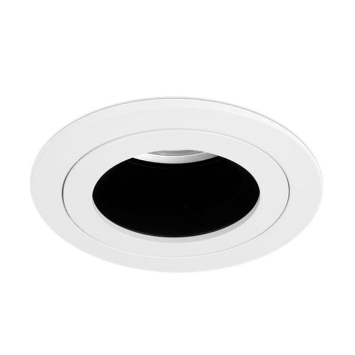 Aurora Aluminium Fixed GU10 Matt White Downlight