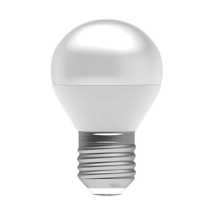 Bell Genesis 4.7W LED Dimmable Round Opal Bulb ES 4000K