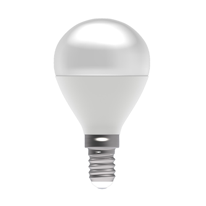 Bell Genesis 4.7W LED Dimmable Round Opal Bulb SES 2700K