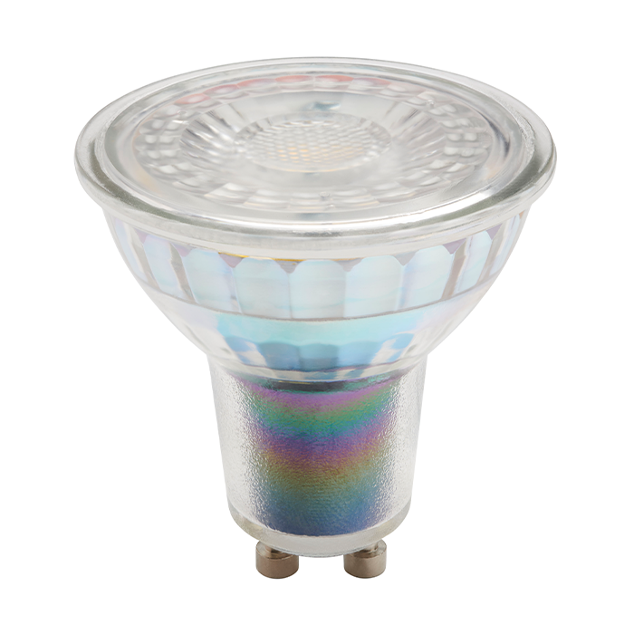 Bell Halo Glass 3.1W Dimmable LED GU10 38D 3000K