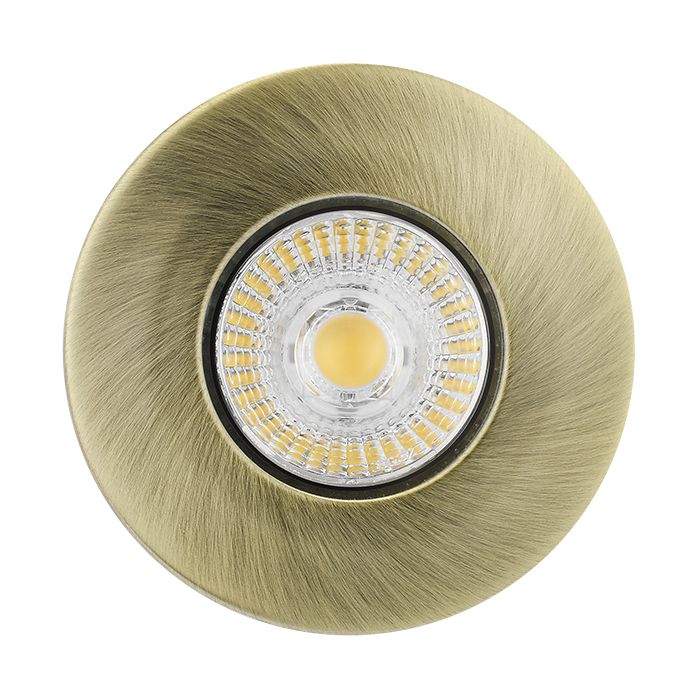 Bell Lighting Antique Brass Bezel for Firestay LED CCT Centre Tilt