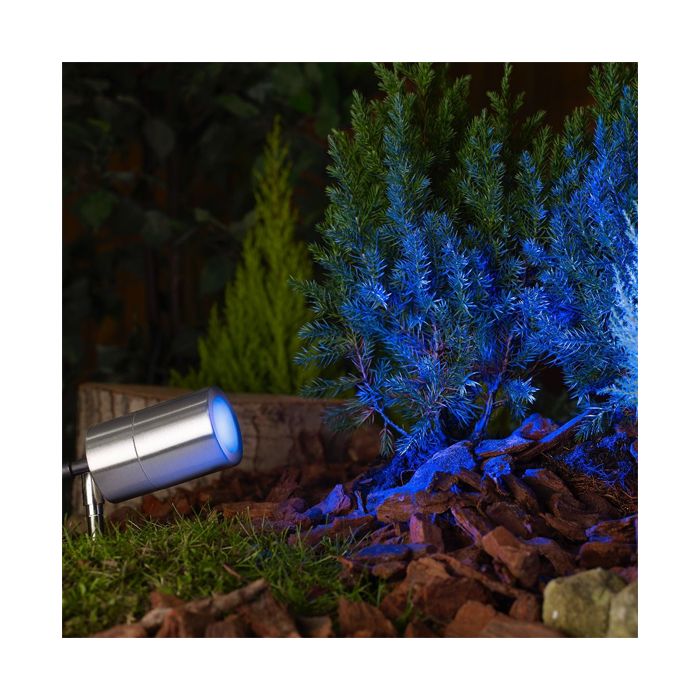 Bell Lighting Luna GU10 Garden Spike - IP65, Stainless Steel
