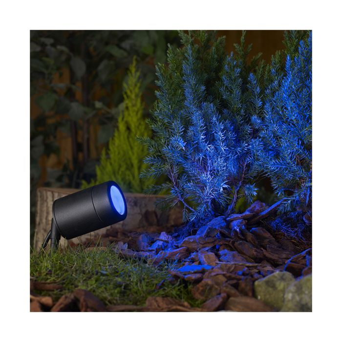 Bell Lighting Luna GU10 Garden Spike - IP65, Black