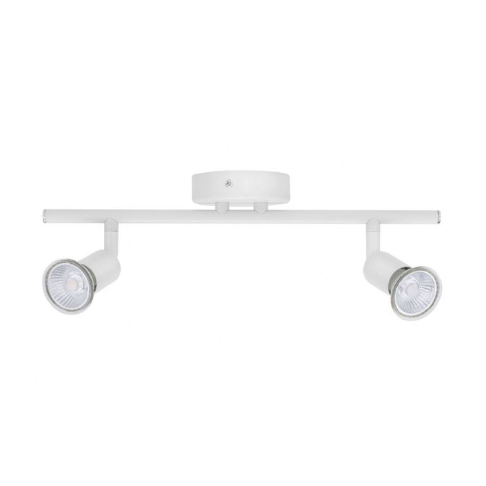 Bell Lighting Luna Twin GU10 Spotlight - White, IP20