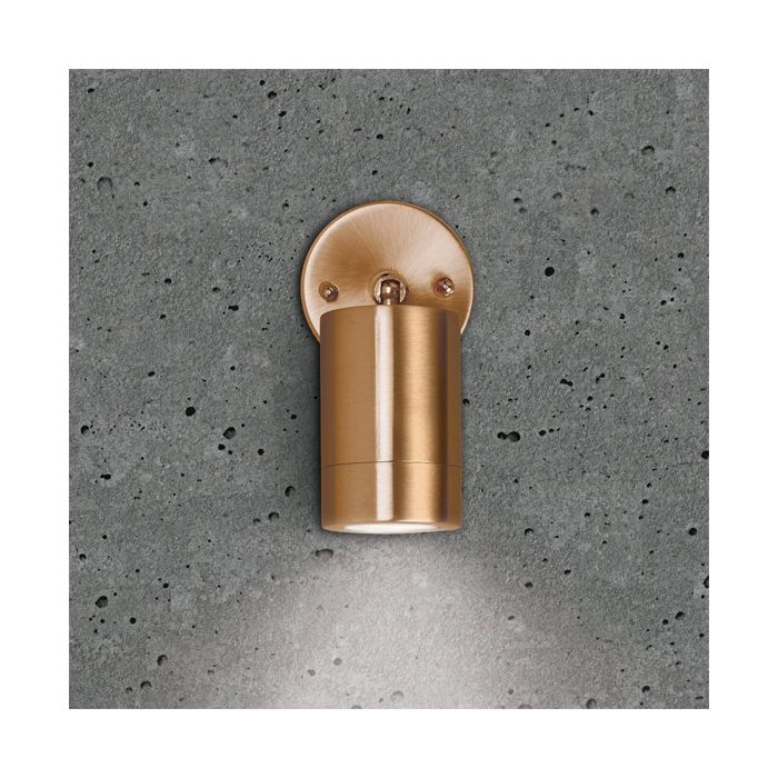 Bell Lighting Luna GU10 Adjustable Wall Light - IP65, Copper