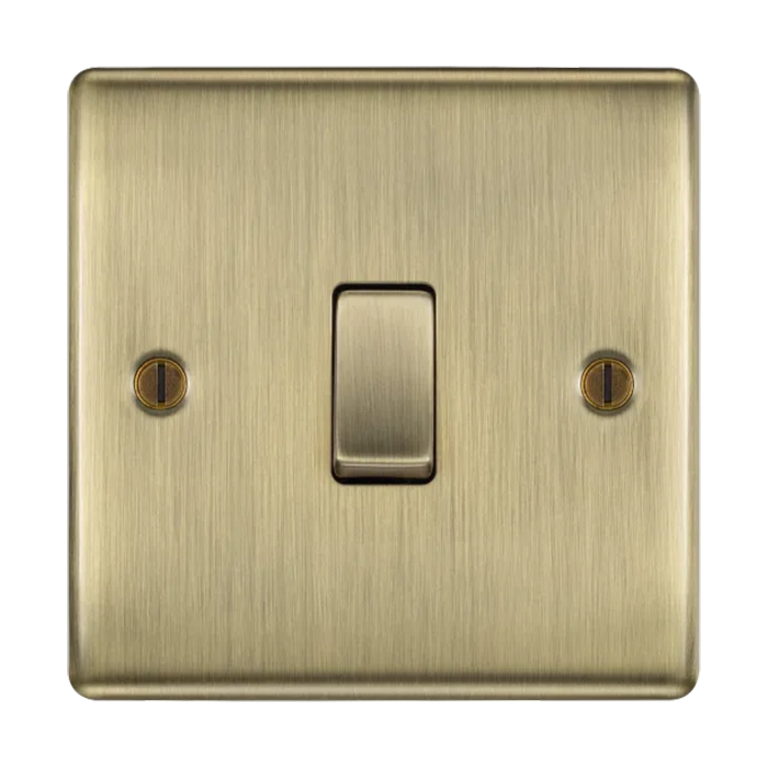 BG Nexus Metal Antique Brass Intermediate Switch 20A 16AX 2 Way