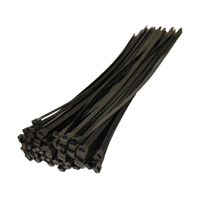 Cable Ties Black 100 x 2.5mm Black x 100