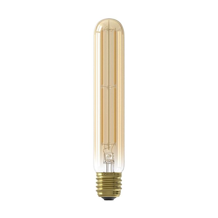 Calex Filament LED Tube Lamp 240V 4W E27 2100K Gold Dimmable