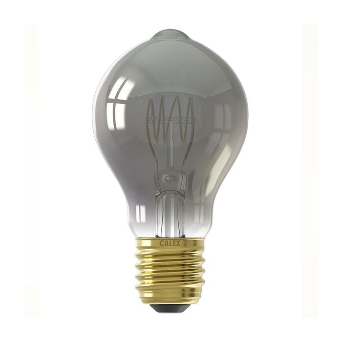 Calex Flex Filament Titanium Standard LED Lamp 4W 2100K Dimmable
