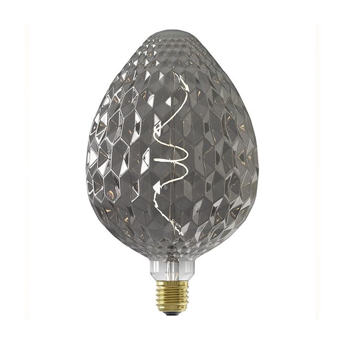 Calex Sevilla 4W Dimmable Decorative LED Lamp E27 Titanium 2100K