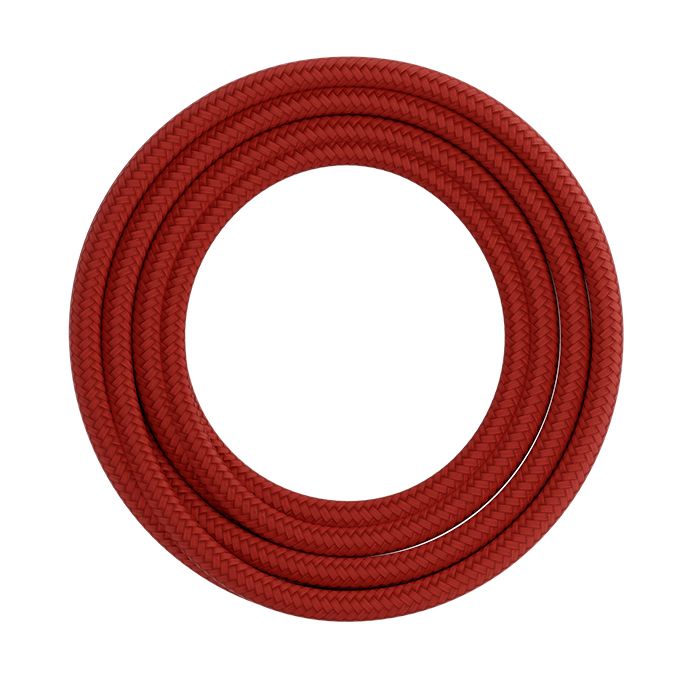 Calex 940232 1.5M Red Fabric Pendant Cable 
