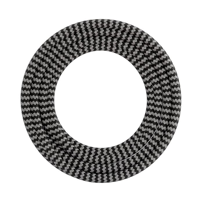 Calex 940244 1.5M Black/White Fabric Pendant Cable