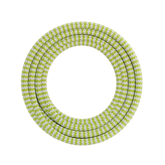 Calex 940280 3M Lime/White Fabric Pendant Cable