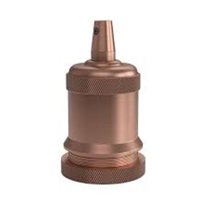 Calex 940462 Matt Copper Aluminium Pendant Lamp Holder