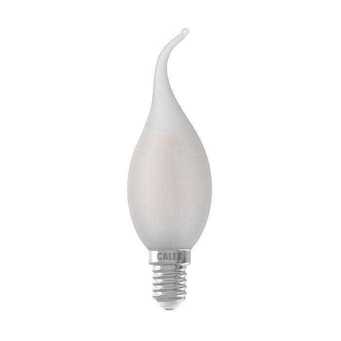 Calex Filament LED Dimmable Candle Tip Lamp Frosted outside 240V 3,5W 2700K